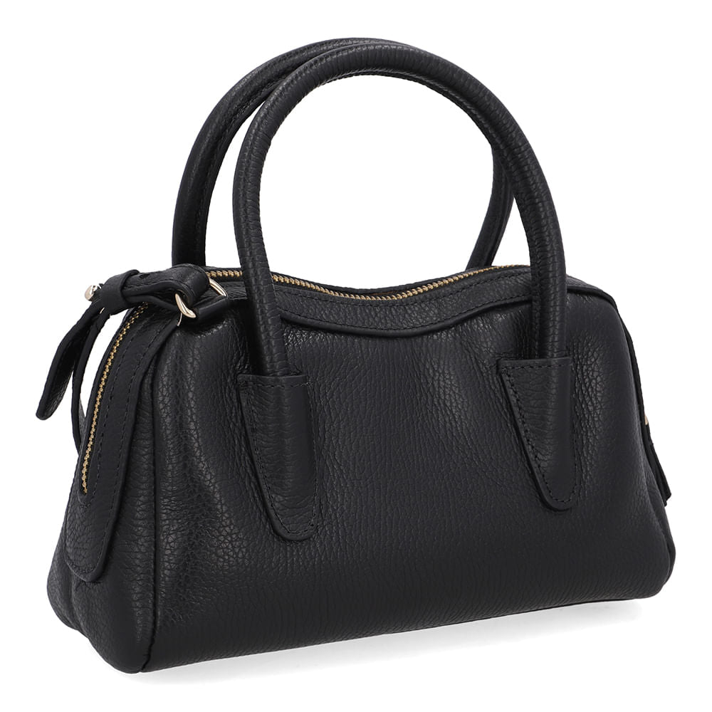 Bolsa Tote Couro Preta